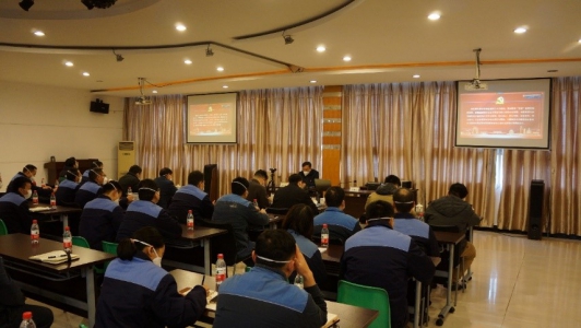 重慶水務(wù)環(huán)境集團(tuán)黨委副書記、總經(jīng)理曲斌到三峰環(huán)境開展黨的二十大精神宣講